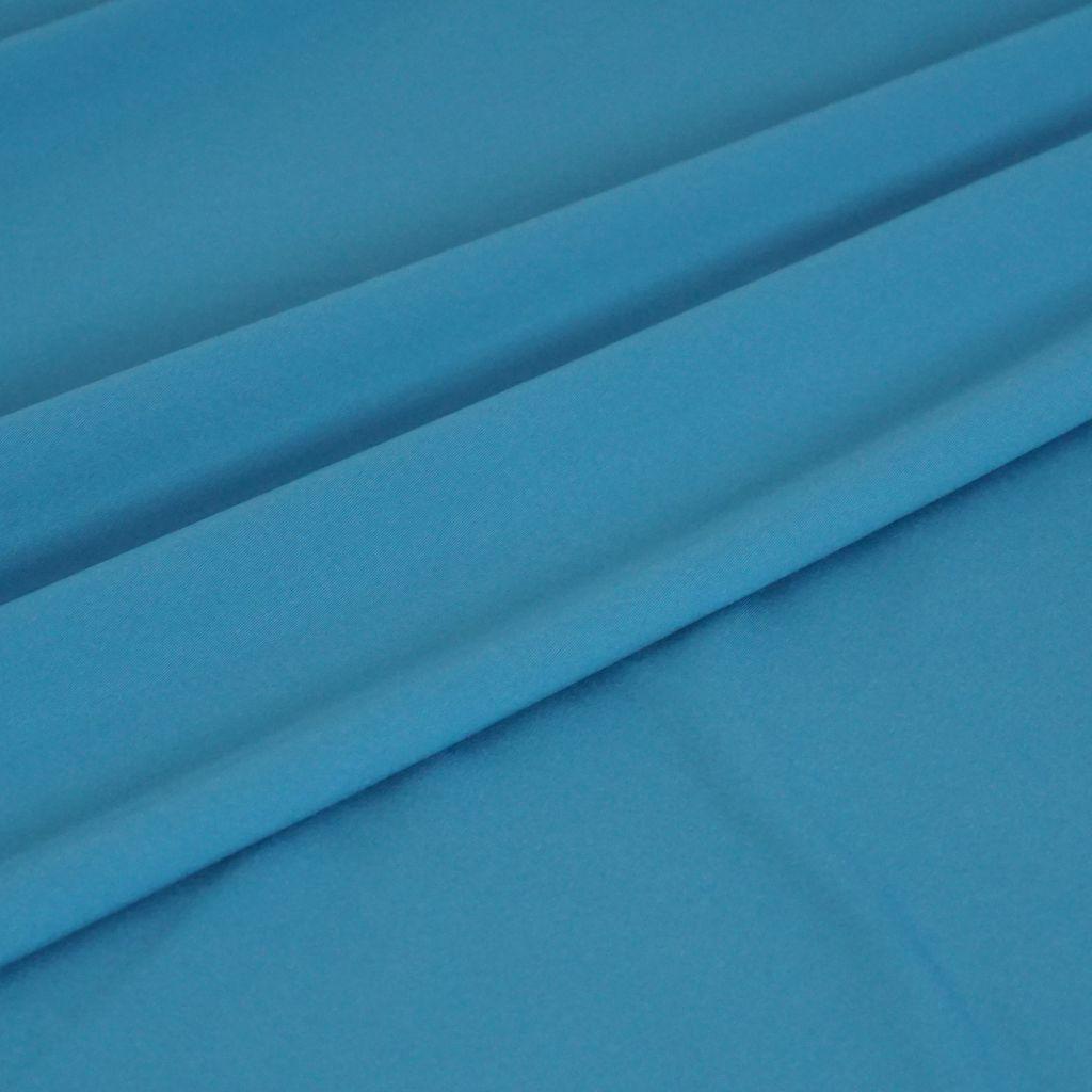 Sport Yoga Jersey Kunstfaser uni ozean blau